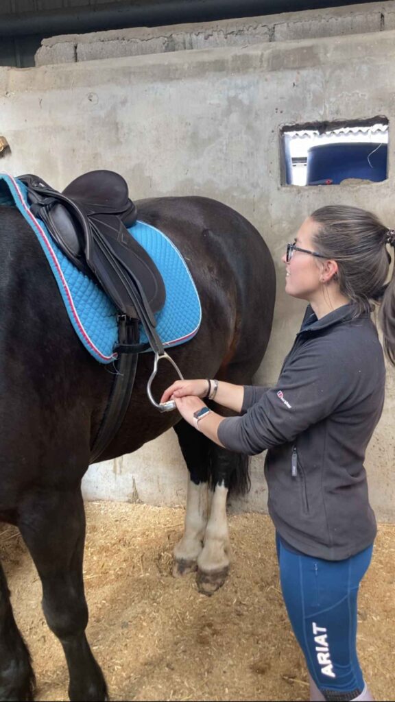 How to measure the length of yuor stirrups