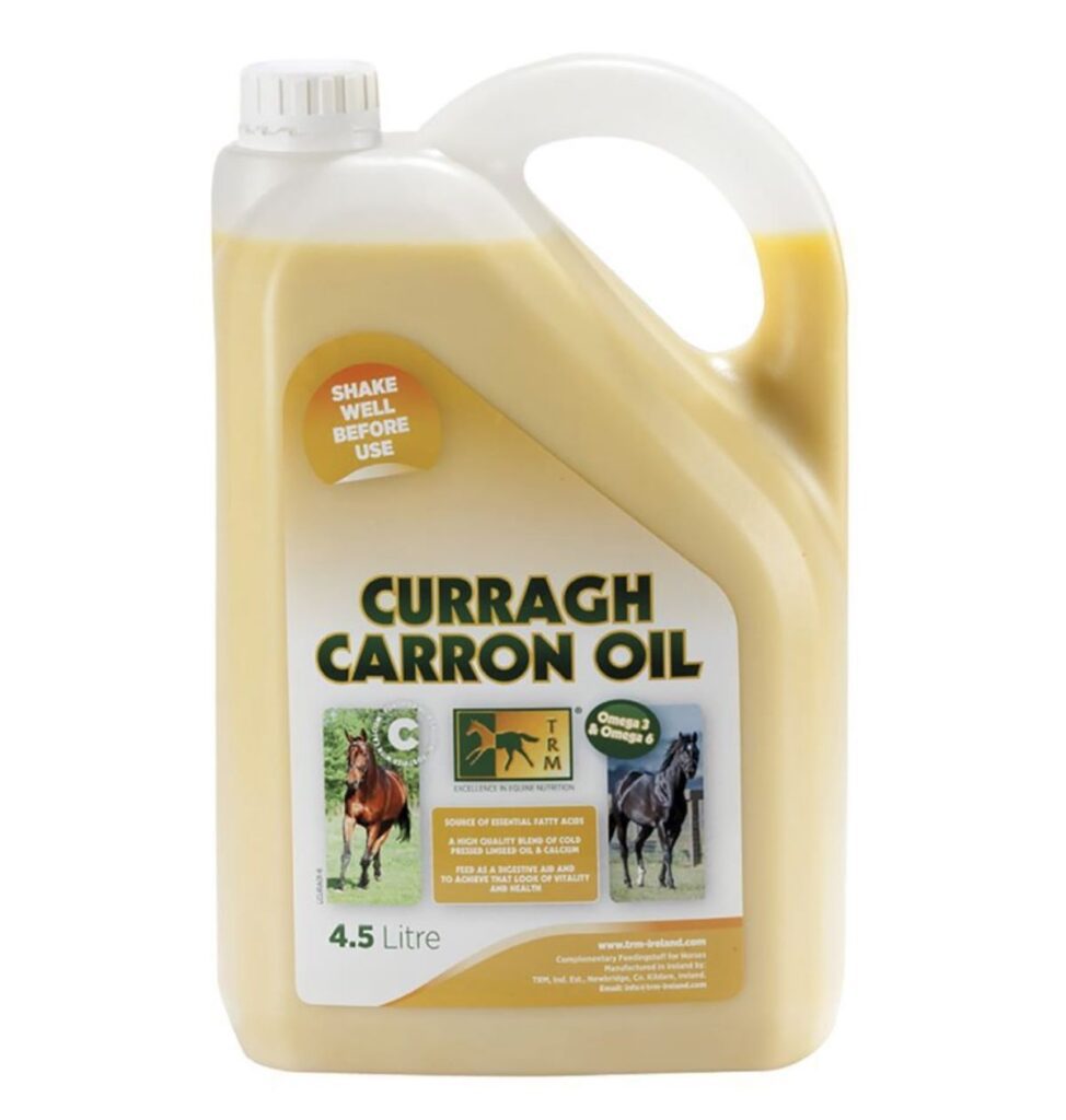 Carron oil for horses with ulcers